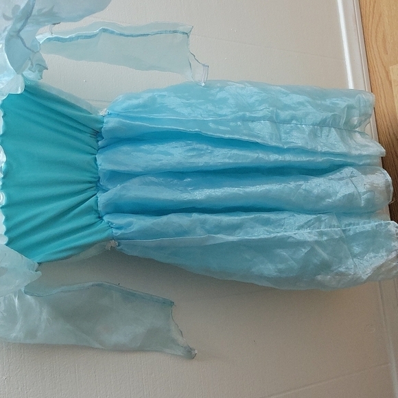 Disney Frozen Elsa dress costume size medium (7-8) - Picture 9 of 10